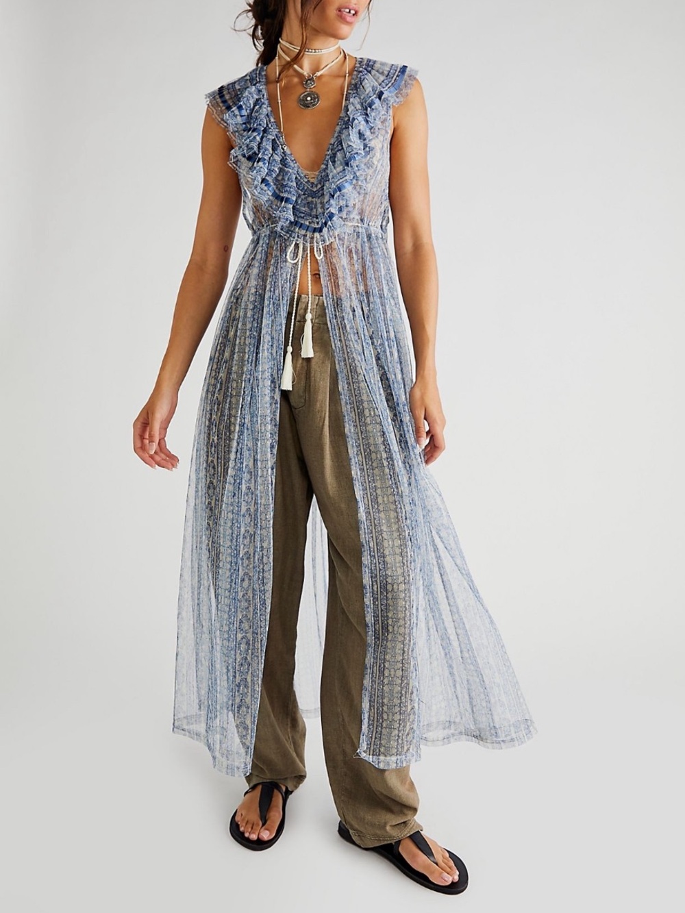 Free People In Paris Maxi Top - Small